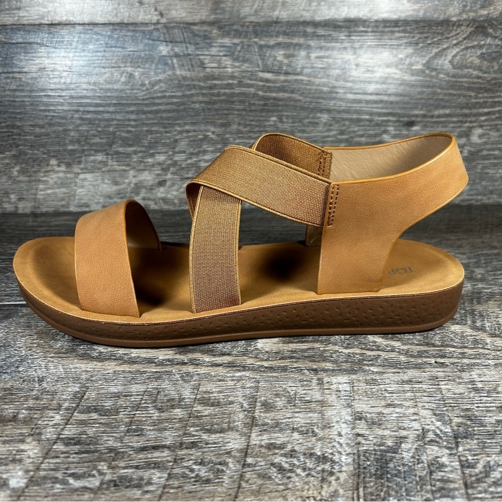 WOMEN'S CRISSCROSS SANDALS (ROWEN-1) - Picture 2 of 10